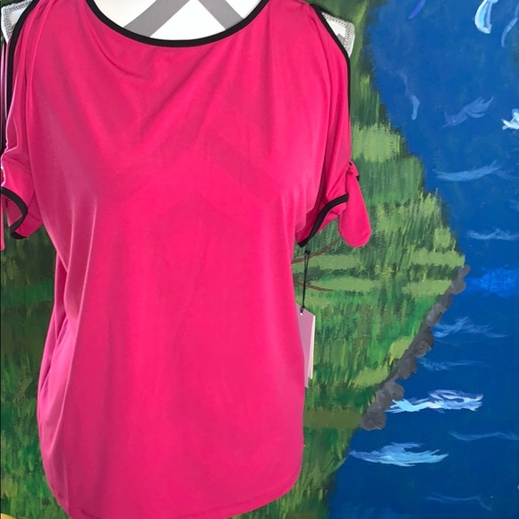 Ivanka Trump Tops - Ivanka Trump pink and black blouse